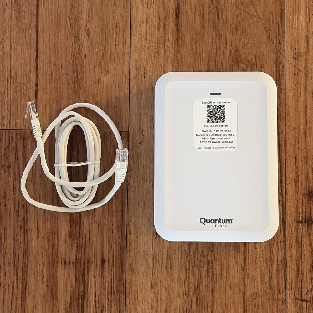 Quantum Fiber C5500XK High Performance Modem (No Power Cord)